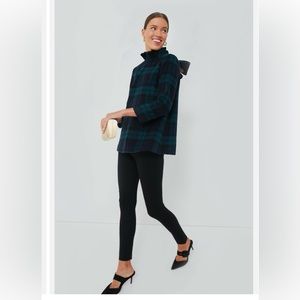 NWT Tuckernuck Blackwatch Plaid Faye Blouse
